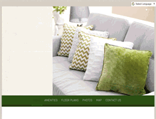 Tablet Screenshot of indiancreekvillageapts.com